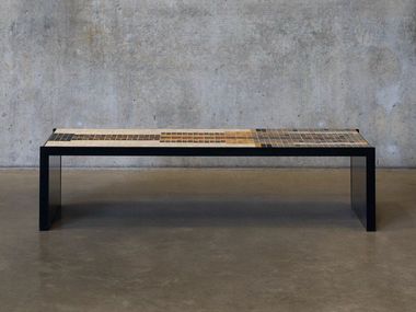 Low rectangular marble coffee table TORRE RYTSOLA