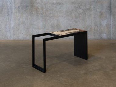 Rectangular marble high side table VALLE RYTSOLA