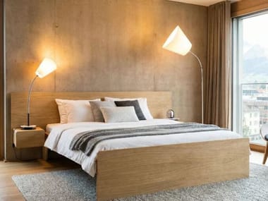 Letto matrimoniale con comodini integrati MASTER Radis