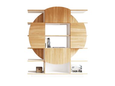 Open bookcase RUND Radis