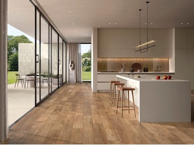 Ragno, NODIS Pavimento/rivestimento in gres porcellanato per interni ed esterni effetto legno