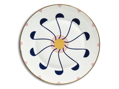 Porcelain plates set ELVAS Reflections Copenhagen