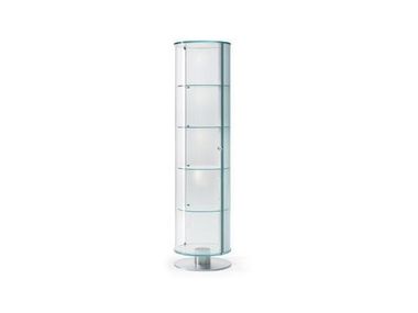 Glass display cabinet ONIS ROUND Reflex