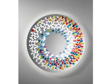 Specchio rotondo con illuminazione SPIRAL Reflex