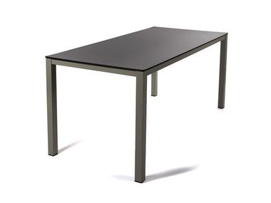 HPL and steel garden table FLORENCE Rever