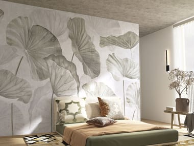 Carta da parati con motivo floreale NELUMBO Rimura