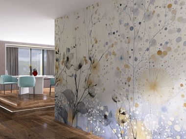 Wallpaper with floral pattern RHAPSODY Rimura