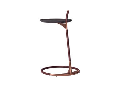 Round steel and wood coffee table GQ Ritzwell