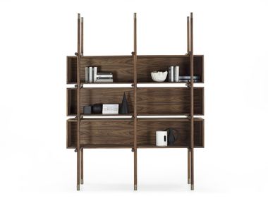 Walnut bookcase AQUA Riva 1920