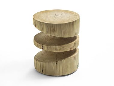 Cedarwood stool TORNADO STOOL Riva 1920