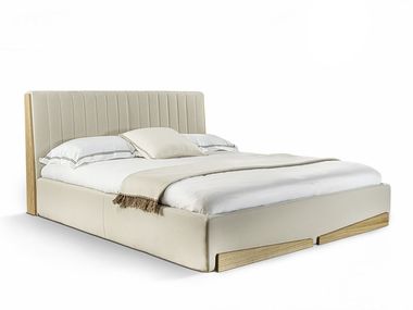 Doppelbett aus Leder URCA BED Riva 1920