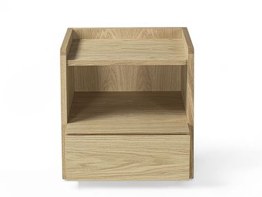 Comodino rettangolare in legno massello URCA NIGHT TABLE Riva 1920
