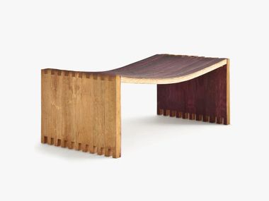 Barrique wood bench BOTTEA Riva 1920