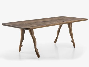Rectangular solid wood table IN PUNTA DI PIEDI Riva 1920