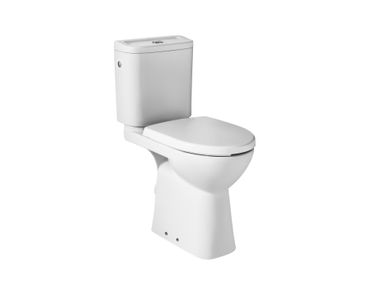 Floor mounted close coupled porcelain toilet for disabled ACCESS 342236..0 Roca
