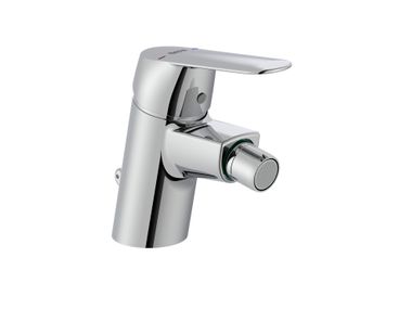 Miscelatore per bidet da piano con bocca orientabile e attacco per catenella ALFA 5A6E25..0 Roca