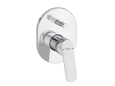 Miscelatore per doccia da incasso con deviatore ALFA 5A0A25..0 Roca