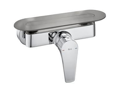 Roca, ATLAS 5A2190C00 Miscelatore per doccia monocomando esterno con mensola