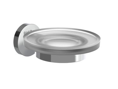 Wall-mounted metal soap dish COMPAS 817688C00 Roca
