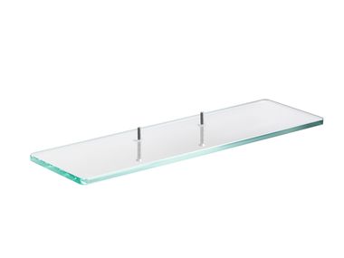 Glass bathroom wall shelf ESSENTIAL 5B4863TP0 Roca