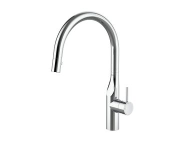 Miscelatore da cucina monocomando in ottone cromato con doccetta estraibile GLERA 5A814DC00 Roca