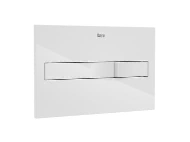 Roca, PL1 DUAL (ONE) 89019600. Placca di comando per wc meccanica in plastica