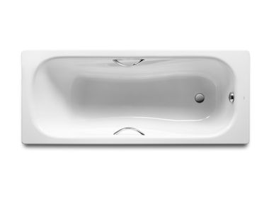 Anti-slip built-in steel bathtub PRINCESS 220170 / 220370 / 220470 / 20950 / 220990 Roca