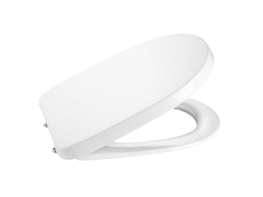 Roca, ROUND 801B22..B Sedile wc in plastica ammortizzato