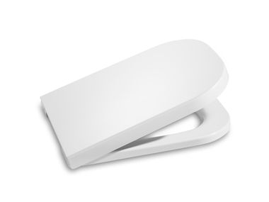 Plastic toilet seat with soft close SQUARE 801472..3 / 801732..B Roca