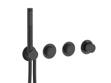 Mitigeur de douche 4 trous thermostatique en laiton avec douchette T_MULTI 5A714A..0 Roca