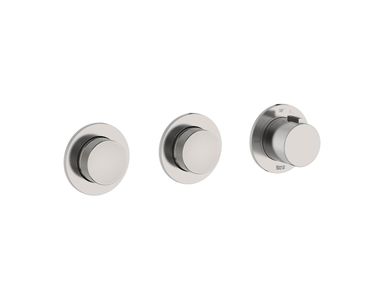 Mitigeur de douche 3 trous encastrable thermostatique en laiton T_MULTI 5A704A..0 Roca