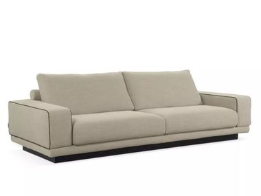 Sofá de 4 plazas recto de tela ALTÉA Roche Bobois