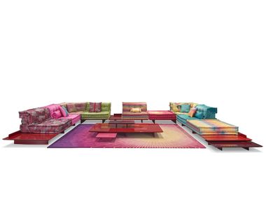 Sofá modular de tela MAH JONG JIKU - SAMAA Roche Bobois
