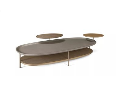 Tavolino ovale da caffè in MDF NIWA Roche Bobois