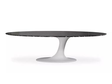 Oval marble dining table SPEED UP Roche Bobois