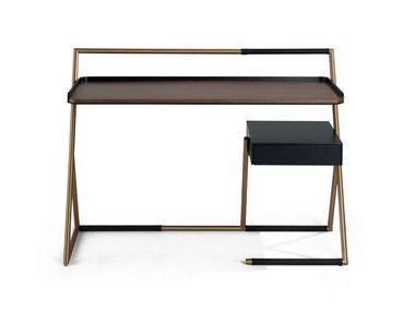 STYLO Rectangular writing desk with drawers By Roche Bobois
