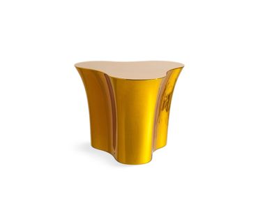 Glass-fibre central coffee table TRIOLET Roche Bobois