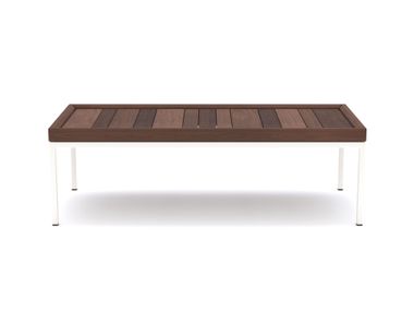 Low wood-and-steel table ROLF BENZ 919 TAYA Rolf Benz