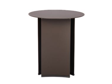 Round aluminium high side table DOLLY Roolf Living