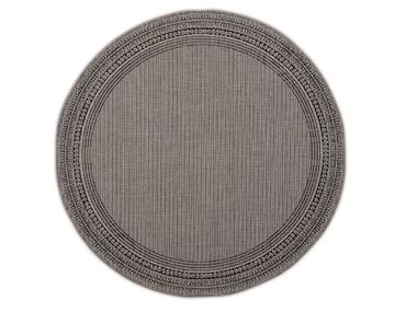 Round solid-color polypropylene outdoor rug HARPER Roolf Living
