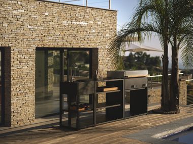 Stainless steel outdoor kitchen ESSENTIALS Röshults