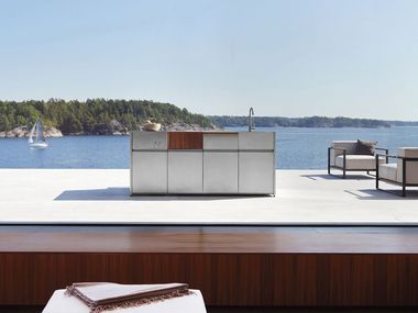 Stainless steel outdoor kitchen KITCHEN ISLAND Röshults