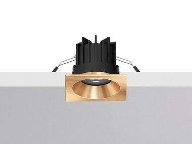 Faretto quadrato a LED da incasso in alluminio pressofuso MEGA EVO Rossini Illuminazione