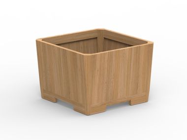 Square teak planter BOTANIQ Royal Botania