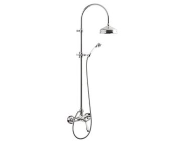 Wall-mounted shower panel with overhead shower HARMONY - ADAGIO - 9508SWC-S Rubinetteria Giulini