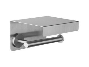 Porte-rouleau en acier inoxydable avec couvercle OPEN - RG1813AS Rubinetteria Giulini