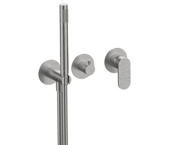 Single handle bathtub mixer with hand shower LINEA Rubinetterie Frattini
