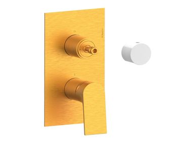 Recessed single handle shower mixer with diverter NARCISO 78523SV2 Rubinetterie Frattini