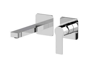 Miscelatore per lavabo monocomando a muro TREND Rubinetterie Mariani