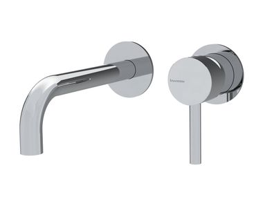 Miscelatore per lavabo monocomando a muro FOOTPRINT RWIT 8C75 Rubinetterie Treemme